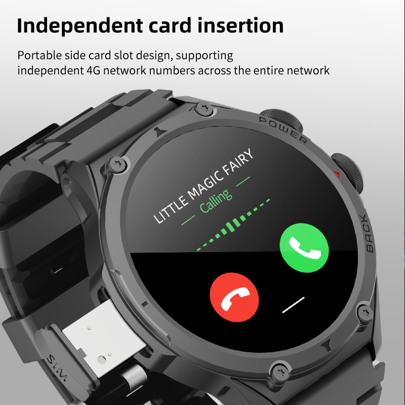 Fall Detection Watch - 5G LTE 256GB Smartwatch WIFI SIM
