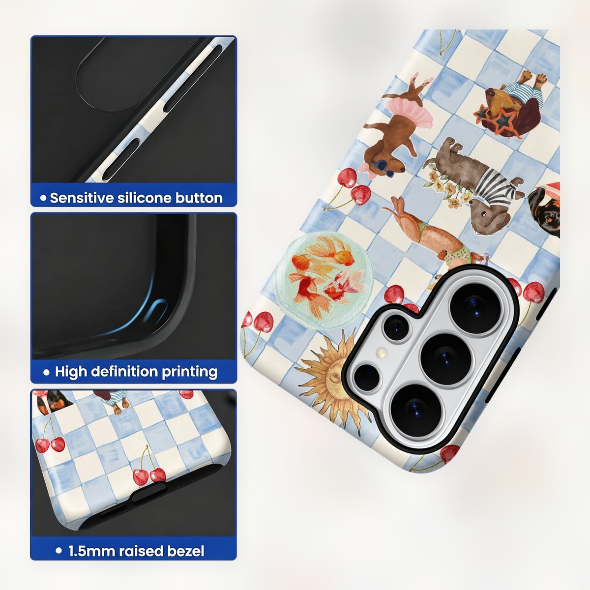 Funny Dogs Summer 2-in-1 Dual- - Samsung Galaxy S24 recension och pris