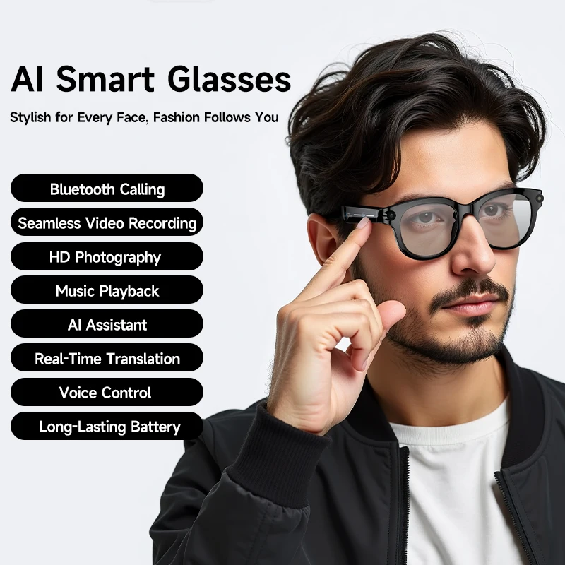 AI smart glasses M89 real-time - Smart Glasses Lens recension och pris