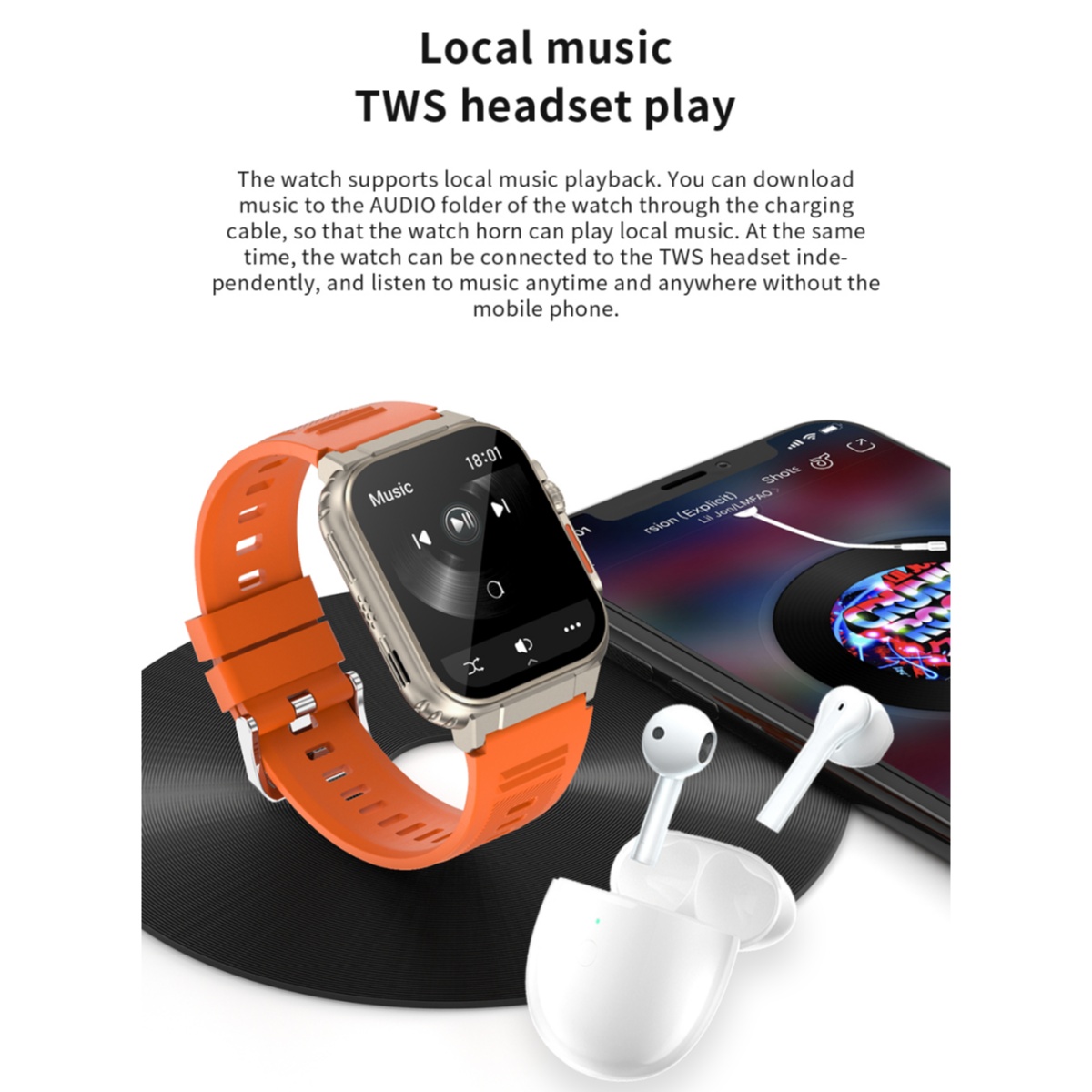 S12 Ultra MAX 5G Smartwatch 2. - Fall Detection Watch recension och pris