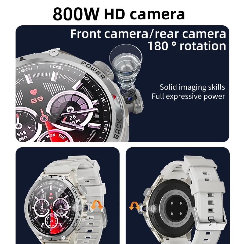 Lady 5G LTE Smartwatch with Wi - Fall Detection Watch recension och pris
