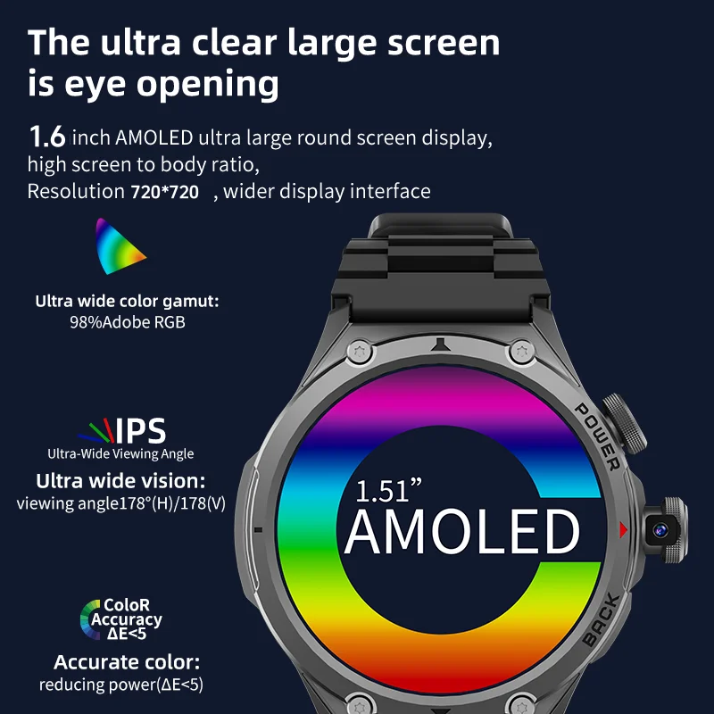 Lady 5G LTE Smartwatch with Wi - Fall Detection Watch recension och pris